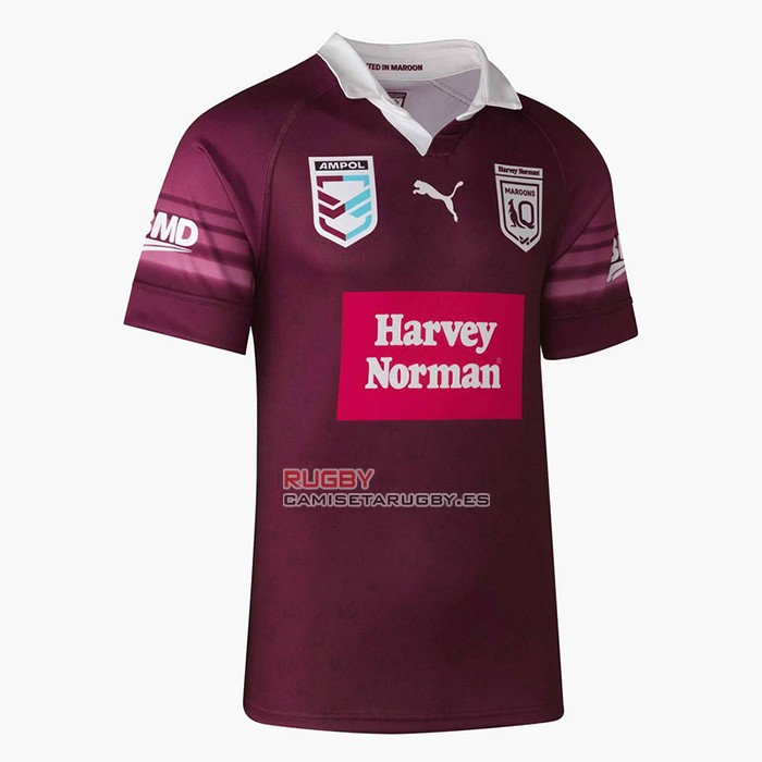 Camiseta Queensland Maroons Rugby 2023 Conmemorative